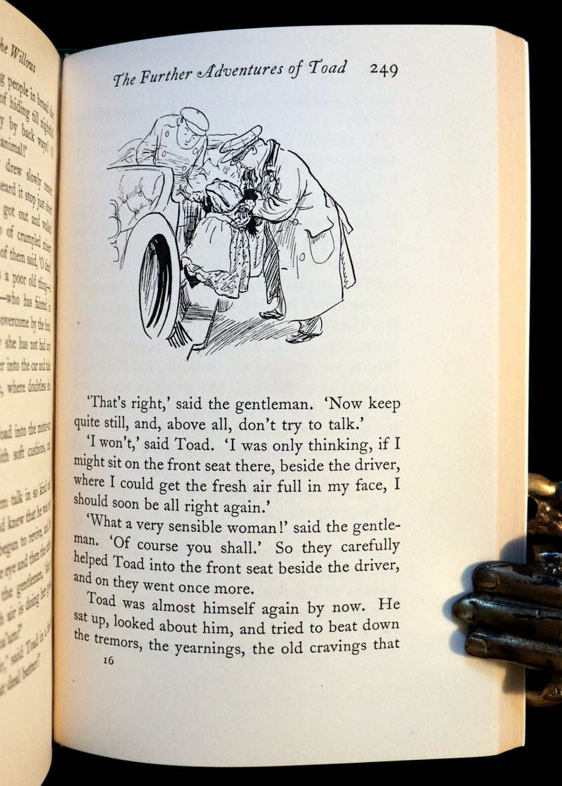 1931 1stED Illustrated by Shepard & bound by ASPREY- THE WIND IN THE WILLOWS.