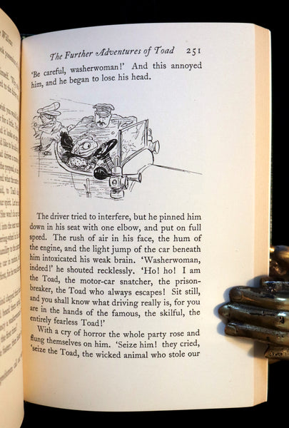 1931 1stED Illustrated by Shepard & bound by ASPREY- THE WIND IN THE WILLOWS.