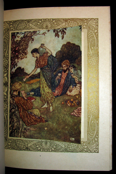 1908 First Edition - Rubaiyat of Omar Khayyam Illustrated By Edmund Dulac