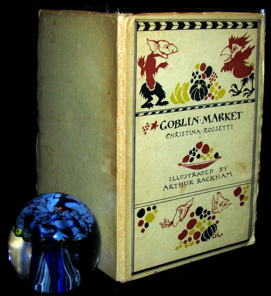 1933 First Edition - Goblin Market by Christina Rossetti, illustrated by Arthur Rackham