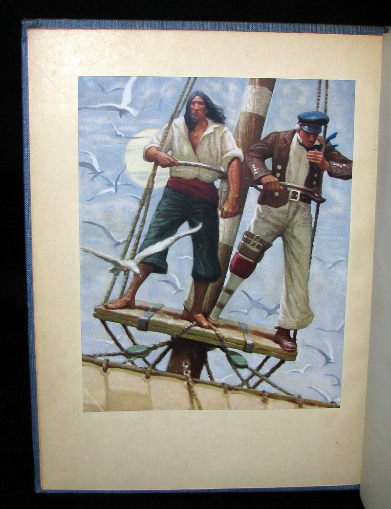1930 Scarce Book - Moby Dick or The White Whale by Herman Melville, illustrated by Mead Schaeffer