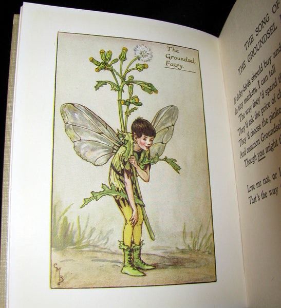 1930's Book - Cicely Mary Barker - FLOWER FAIRIES OF THE SPRING