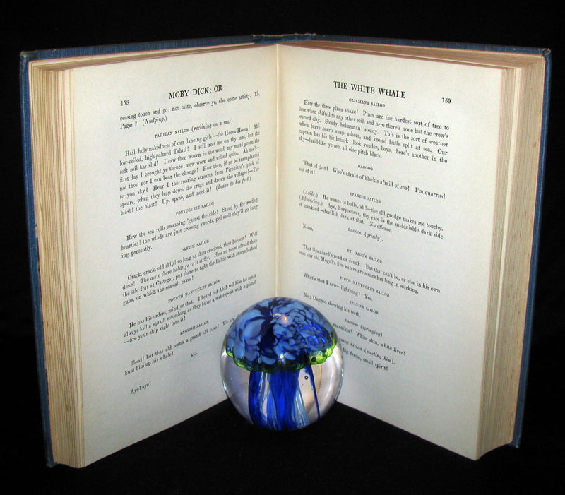 1930 Scarce Book - Moby Dick or The White Whale by Herman Melville, illustrated by Mead Schaeffer