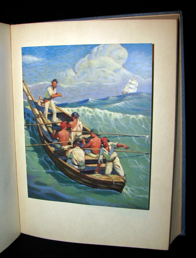 1930 Scarce Book - Moby Dick or The White Whale by Herman Melville, illustrated by Mead Schaeffer