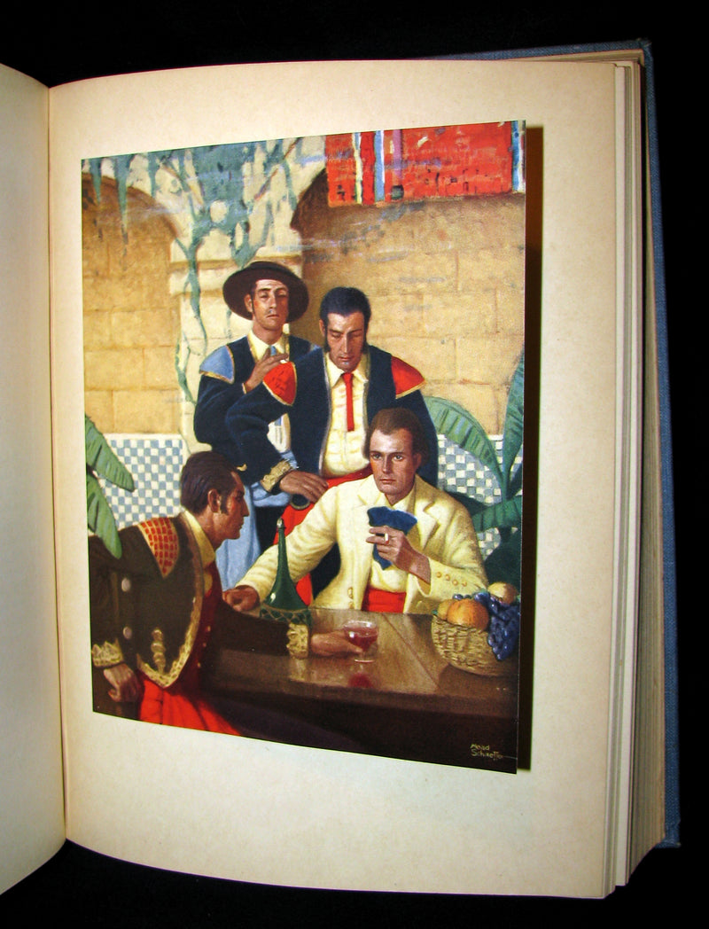 1930 Scarce Book - Moby Dick or The White Whale by Herman Melville, illustrated by Mead Schaeffer