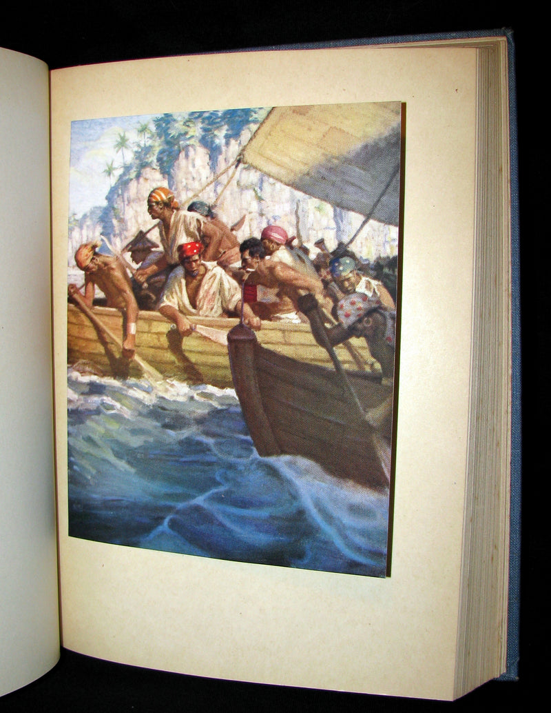 1930 Scarce Book - Moby Dick or The White Whale by Herman Melville, illustrated by Mead Schaeffer