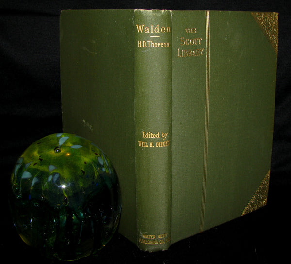 1886 Rare Book - WALDEN by Henry David Thoreau