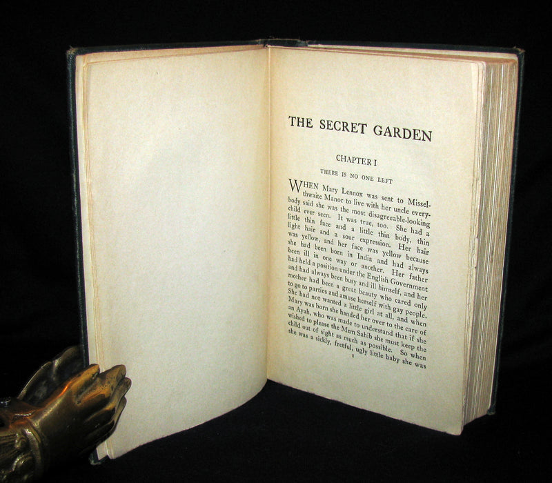 1911 Rare First Edition Book - The Secret Garden by Frances Hodgson Burnett.