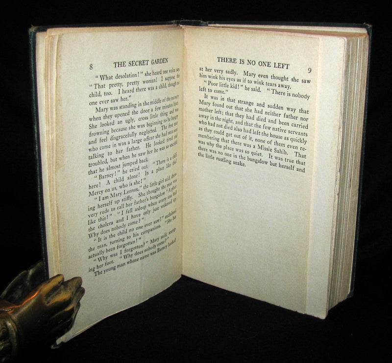 1911 Rare First Edition Book - The Secret Garden by Frances Hodgson Burnett.