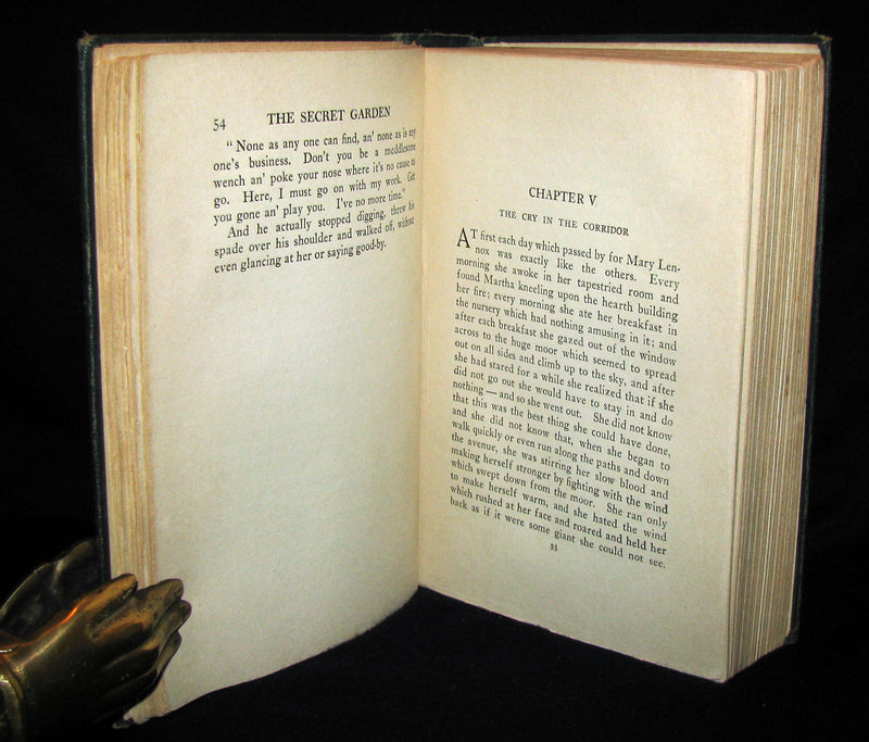 1911 Rare First Edition Book - The Secret Garden by Frances Hodgson Burnett.