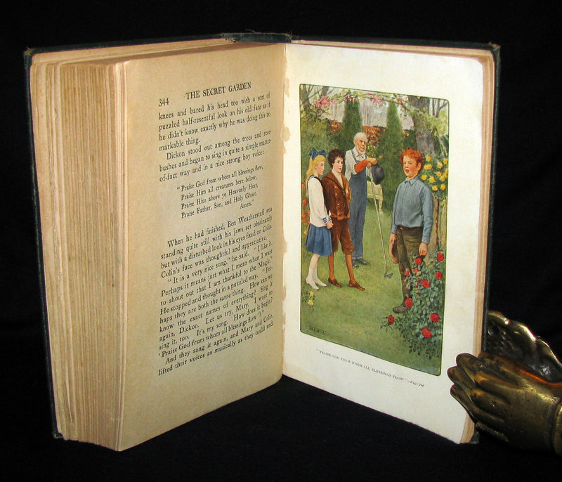 1911 Rare First Edition Book - The Secret Garden by Frances Hodgson Burnett.