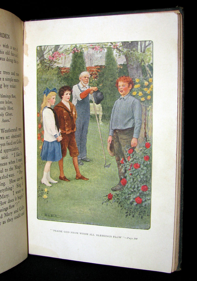 1911 Rare First Edition Book - The Secret Garden by Frances Hodgson Burnett.