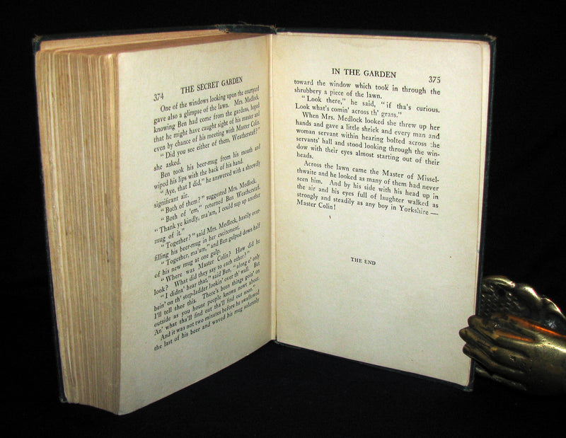 1911 Rare First Edition Book - The Secret Garden by Frances Hodgson Burnett.