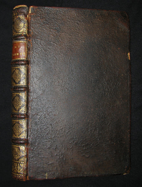 1697 Rare French Philosophy Book - DE L'AMITIÉ, poème satirique contre les faux amis