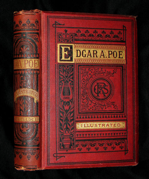 1875 Rare Book - Poems by Edgar Allan POE (The Raven, Lenore, Ulalume, ...)