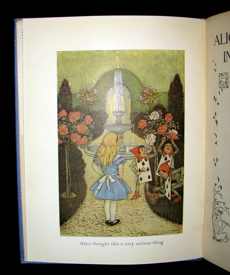 1925 Rare Edition - Alice's Adventures in Wonderland illustrated by Eleonore Abbott