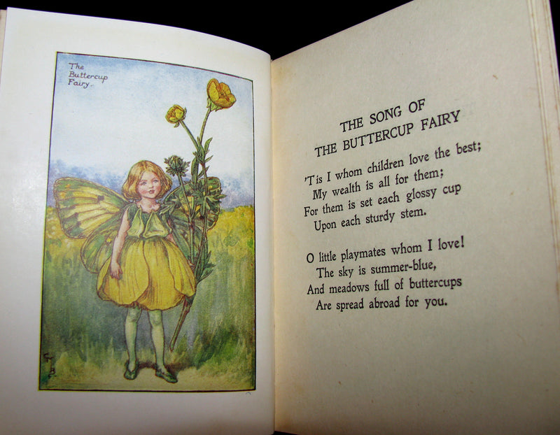 1930's Book - Cicely Mary Barker - FLOWER FAIRIES OF THE SUMMER