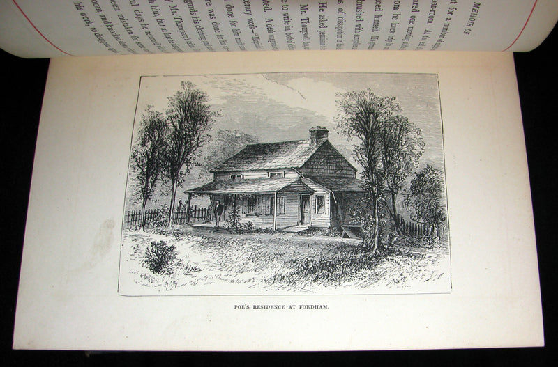 1875 Rare Book - Poems by Edgar Allan POE (The Raven, Lenore, Ulalume, ...)