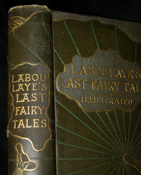 1885 Rare Book - Laboulaye's LAST FAIRY TALES - illustrated First Edition