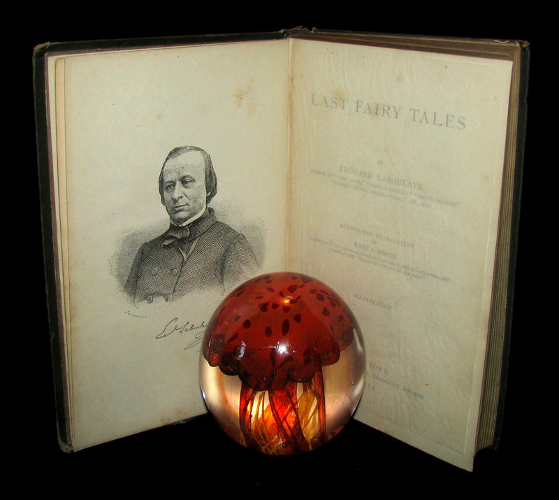 1885 Rare Book - Laboulaye's LAST FAIRY TALES - illustrated First Edition
