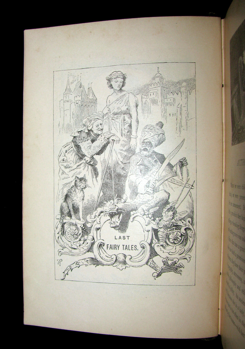 1885 Rare Book - Laboulaye's LAST FAIRY TALES - illustrated First Edition