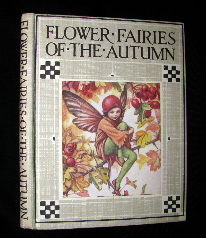 1930's Book - Cicely Mary Barker - FLOWER FAIRIES OF THE AUTUMN