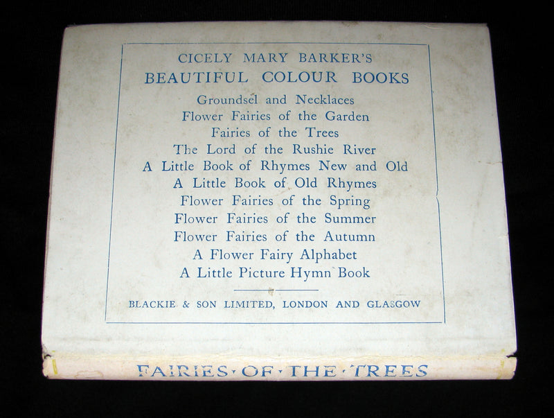 1930's Book - Cicely Mary Barker - FLOWER FAIRIES OF THE TREES