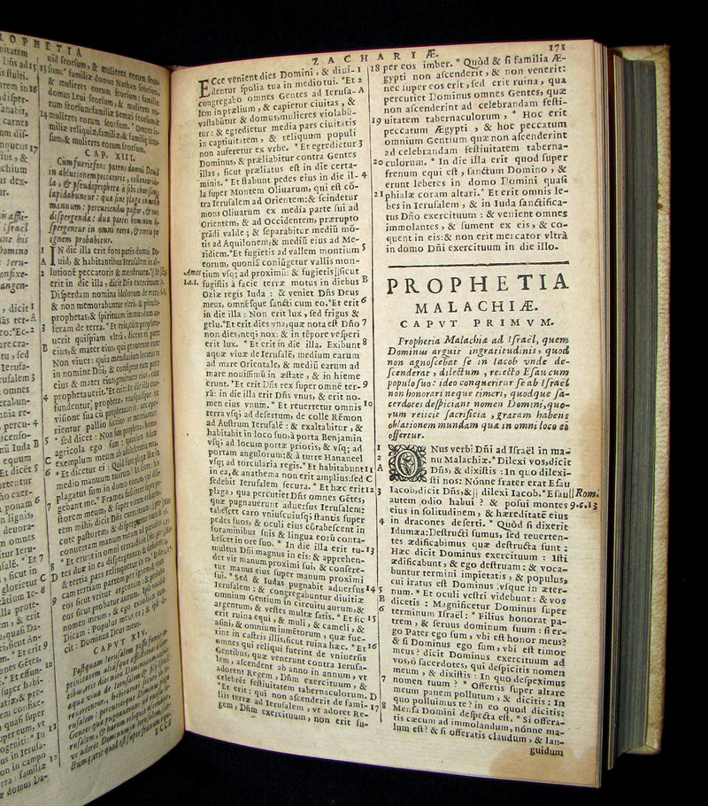 1669 Rare Latin Bible set - Biblia Sacra Vulgate Holy BIBLE Vulgatae Editionis