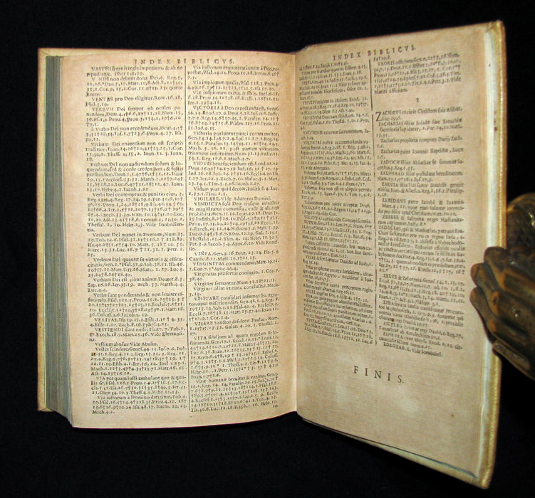 1669 Rare Latin Bible set - Biblia Sacra Vulgate Holy BIBLE Vulgatae Editionis