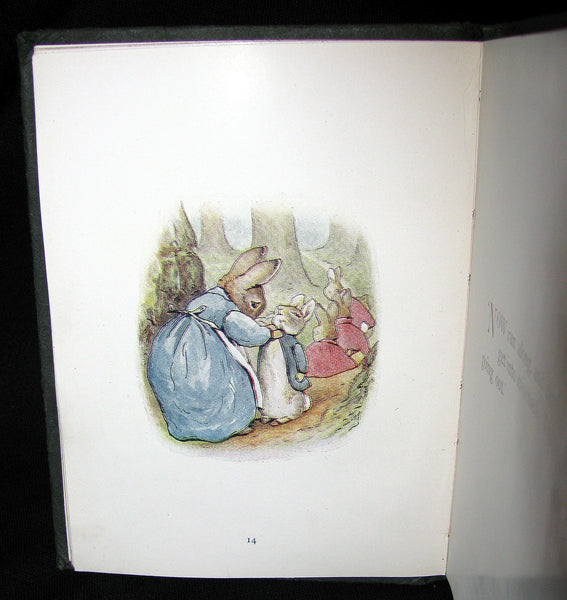 1908 Rare Book - Beatrix Potter  - THE TALE OF PETER RABBIT