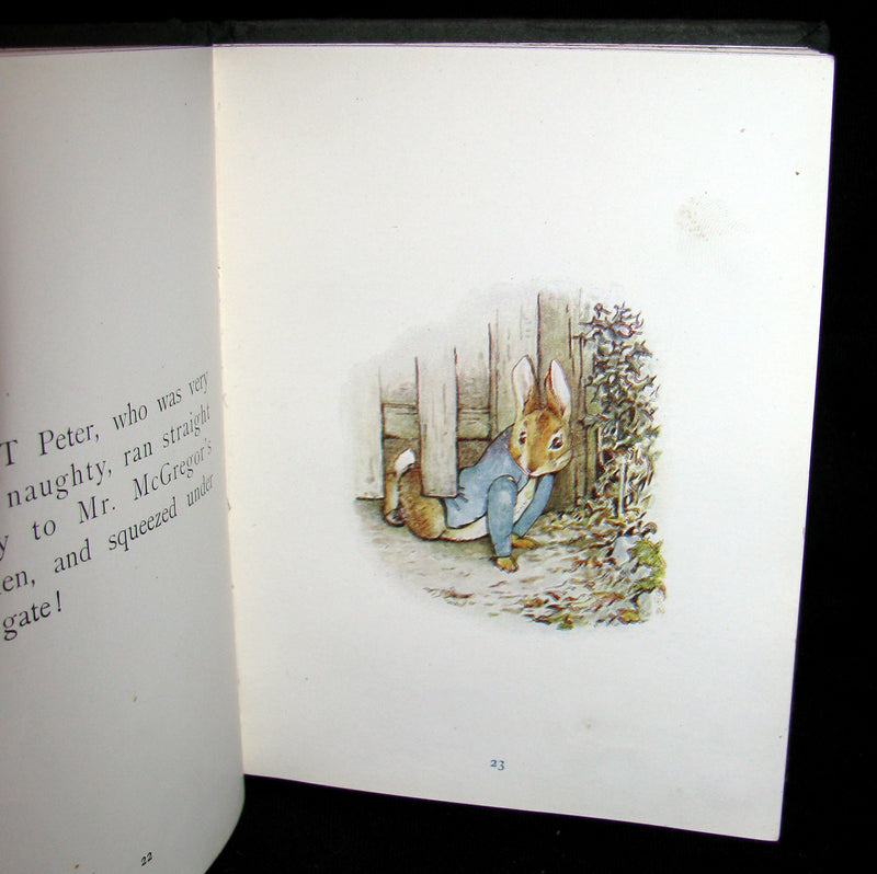 1908 Rare Book - Beatrix Potter  - THE TALE OF PETER RABBIT