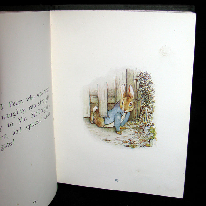 1908 Rare Book - Beatrix Potter  - THE TALE OF PETER RABBIT