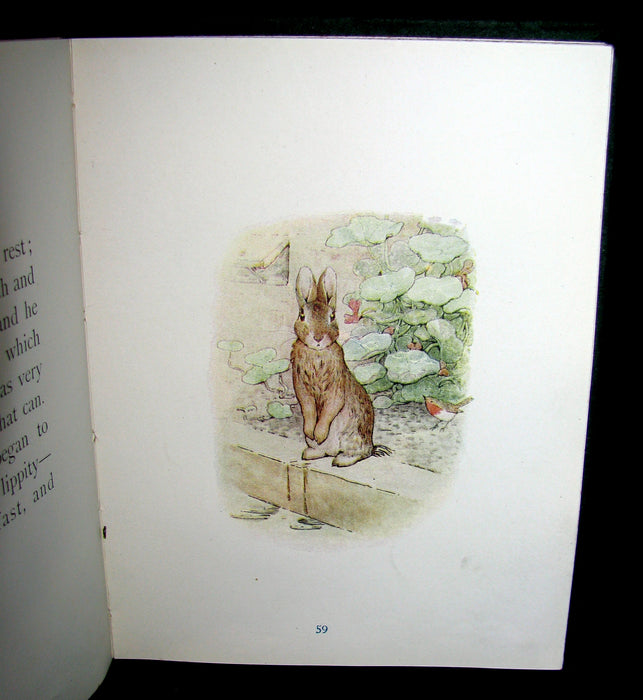 1908 Rare Book - Beatrix Potter  - THE TALE OF PETER RABBIT