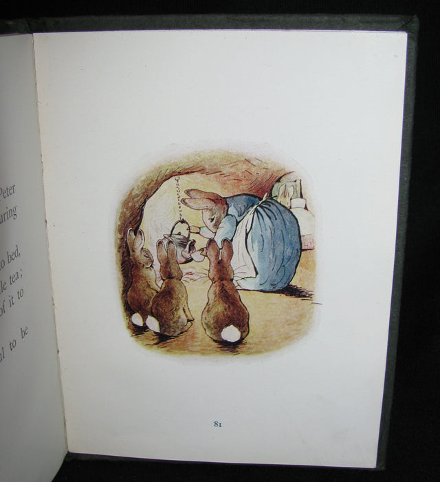 1908 Rare Book - Beatrix Potter  - THE TALE OF PETER RABBIT