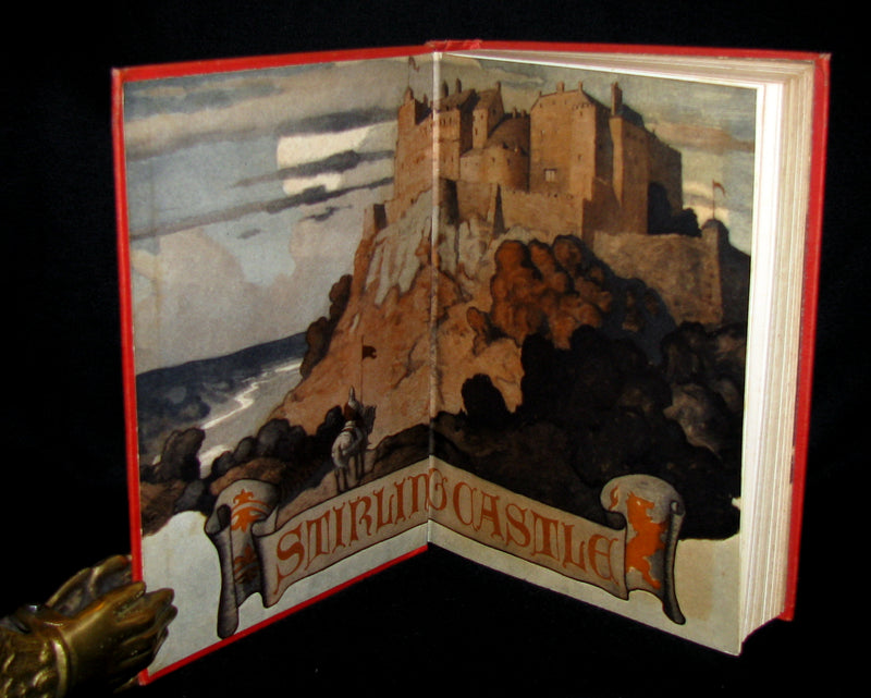 1921 Scarce First UK Edition - The Scottish Chiefs by Jane Porter Illustrated by N. C. Wyeth.