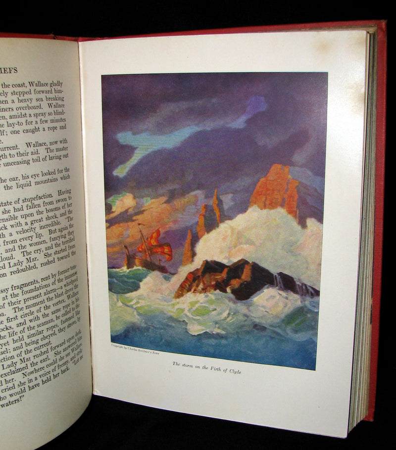1921 Scarce First UK Edition - The Scottish Chiefs by Jane Porter Illustrated by N. C. Wyeth.