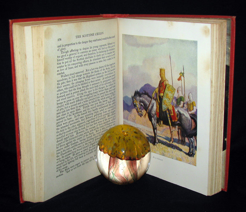 1921 Scarce First UK Edition - The Scottish Chiefs by Jane Porter Illustrated by N. C. Wyeth.