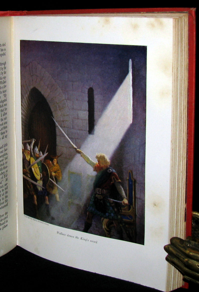 1921 Scarce First UK Edition - The Scottish Chiefs by Jane Porter Illustrated by N. C. Wyeth.