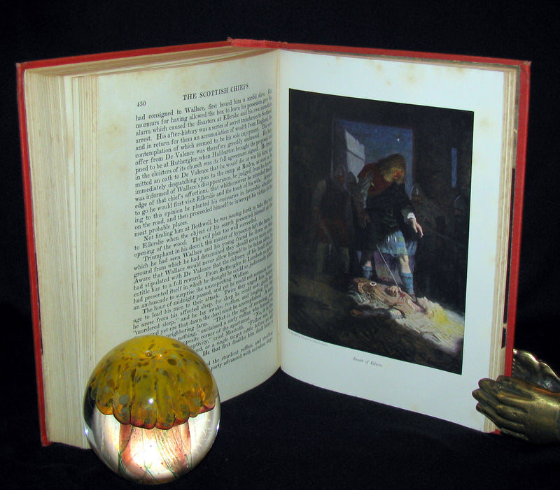 1921 Scarce First UK Edition - The Scottish Chiefs by Jane Porter Illustrated by N. C. Wyeth.