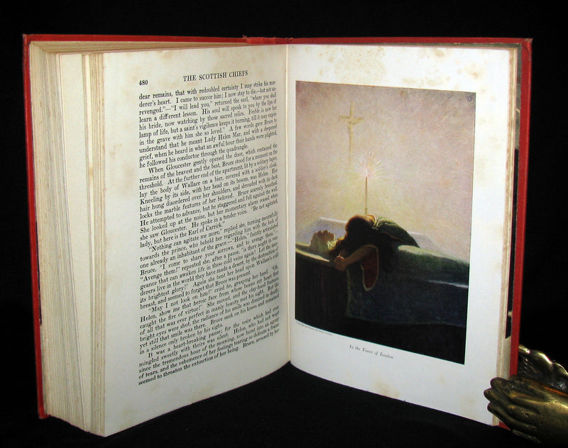 1921 Scarce First UK Edition - The Scottish Chiefs by Jane Porter Illustrated by N. C. Wyeth.