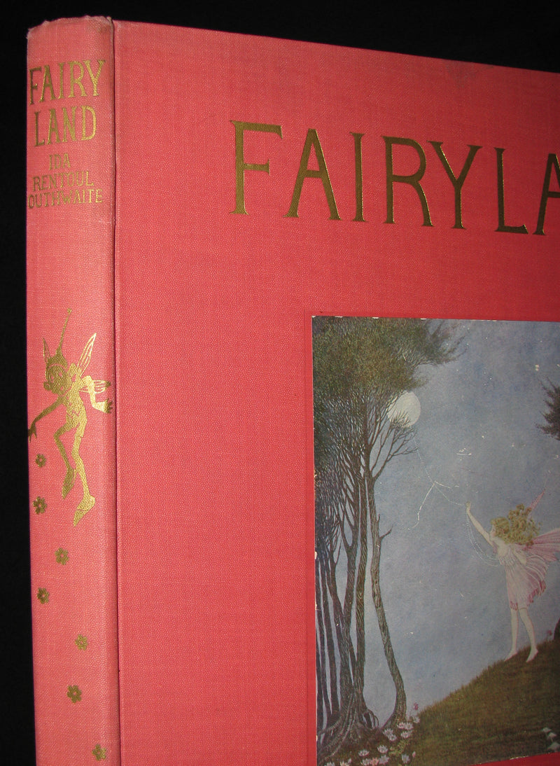 1929 Rare color illustrated Book ~ FAIRYLAND by Ida Renthoul Outhwaite First Edition