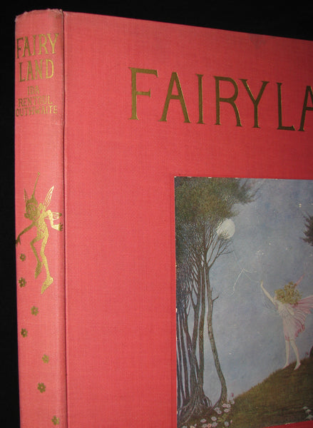 1929 Rare color illustrated Book ~ FAIRYLAND by Ida Renthoul Outhwaite First Edition