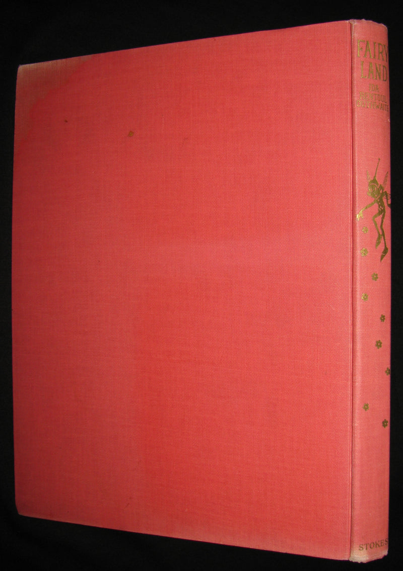 1929 Rare color illustrated Book ~ FAIRYLAND by Ida Renthoul Outhwaite First Edition