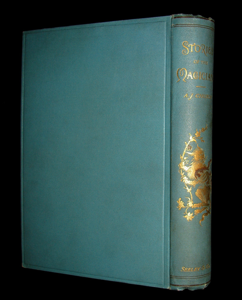 1887 Scarce Book - Stories of The Magicians by Alfred Church. Illustrated.