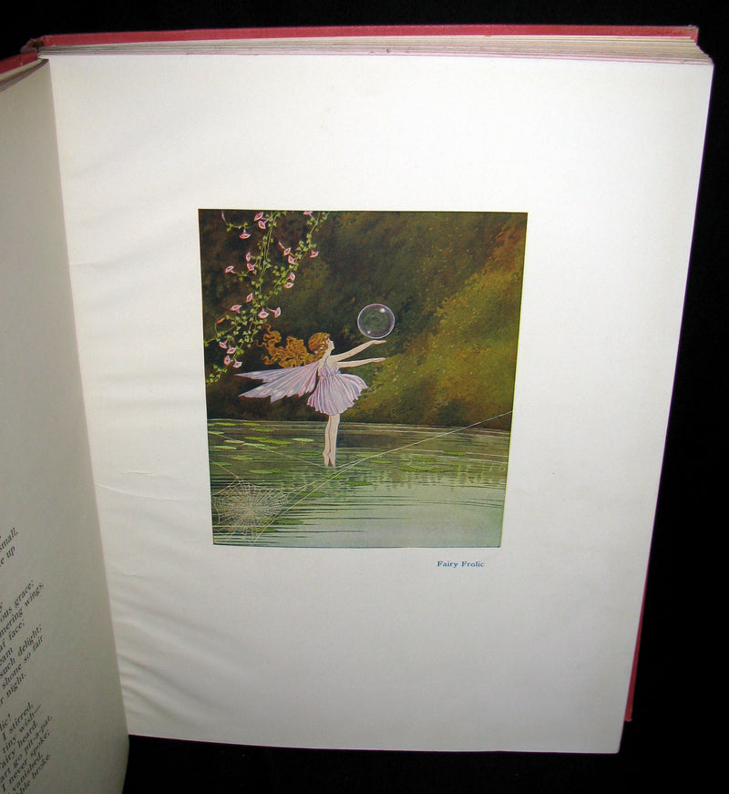1929 Rare color illustrated Book ~ FAIRYLAND by Ida Renthoul Outhwaite First Edition