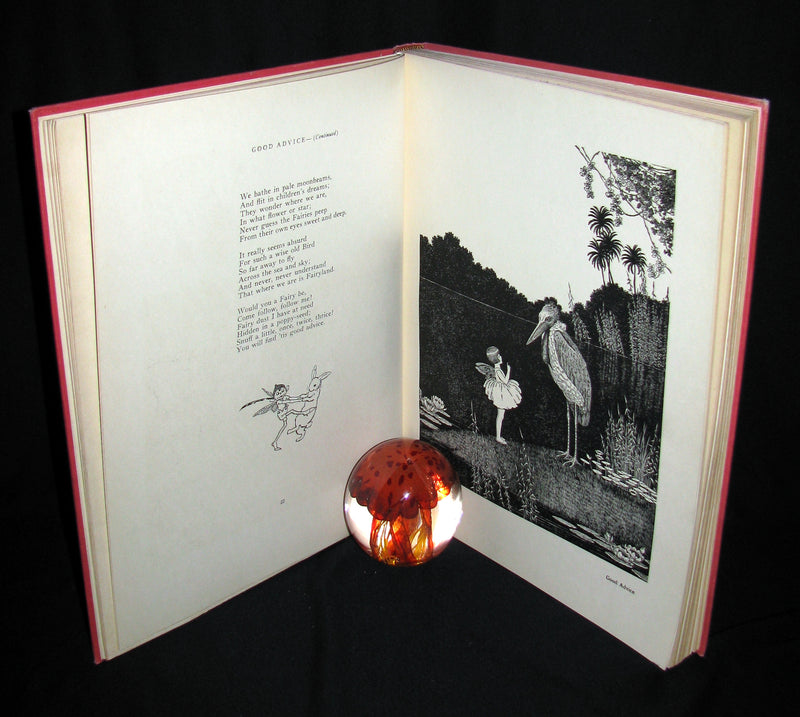 1929 Rare color illustrated Book ~ FAIRYLAND by Ida Renthoul Outhwaite First Edition