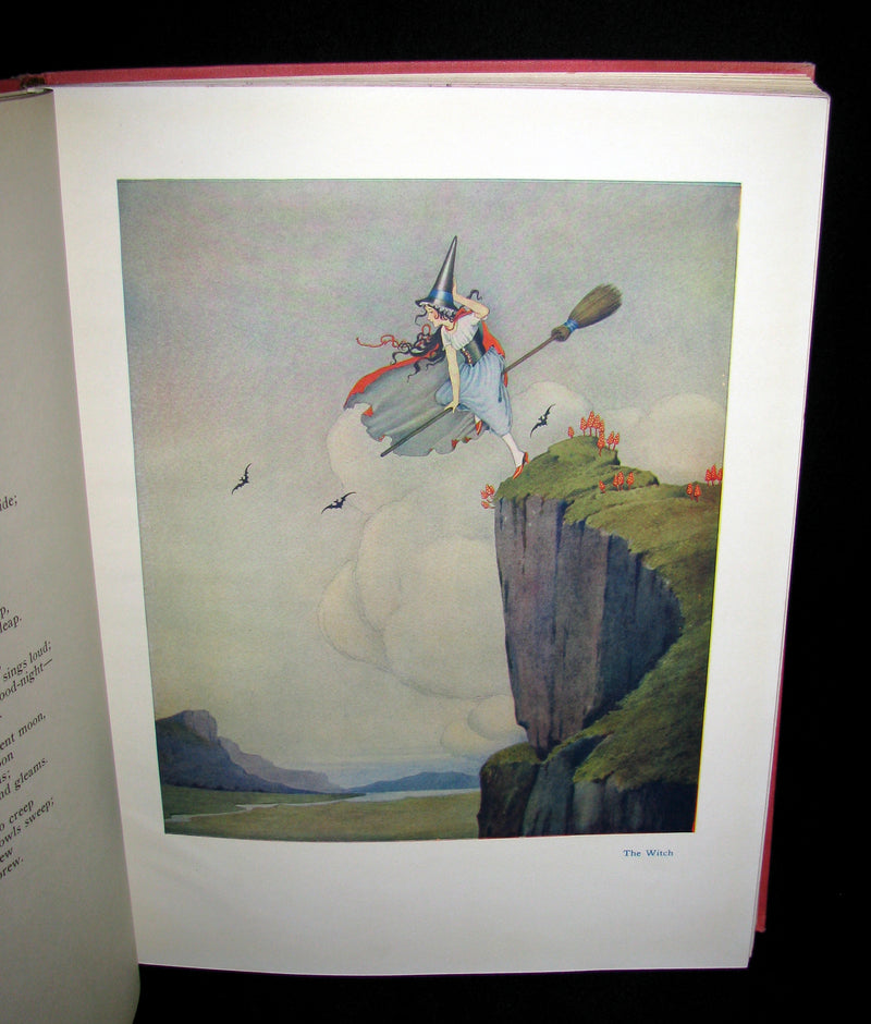 1929 Rare color illustrated Book ~ FAIRYLAND by Ida Renthoul Outhwaite First Edition