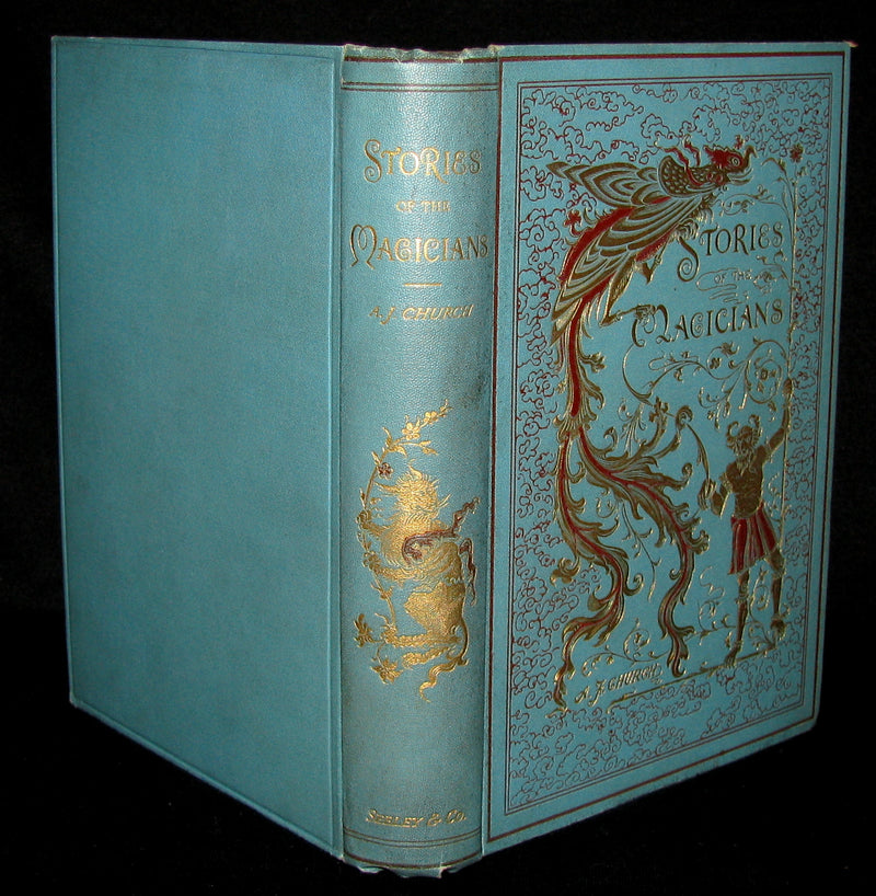 1887 Scarce Book - Stories of The Magicians by Alfred Church. Illustrated.