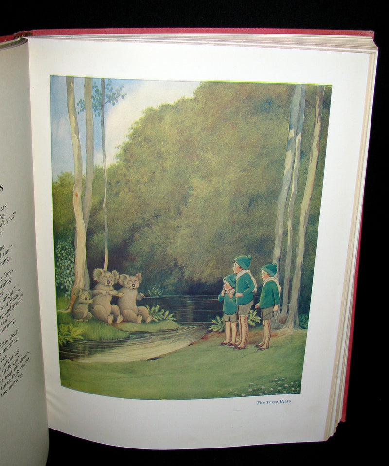 1929 Rare color illustrated Book ~ FAIRYLAND by Ida Renthoul Outhwaite First Edition
