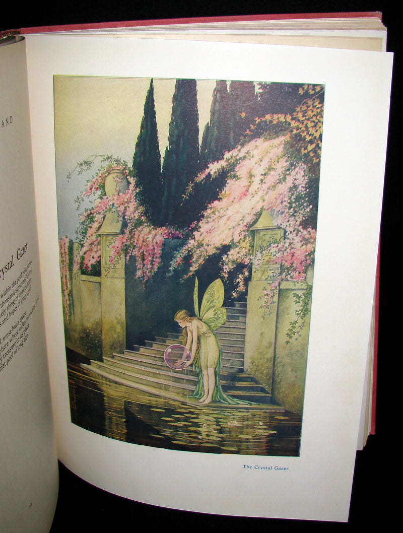 1929 Rare color illustrated Book ~ FAIRYLAND by Ida Renthoul Outhwaite First Edition